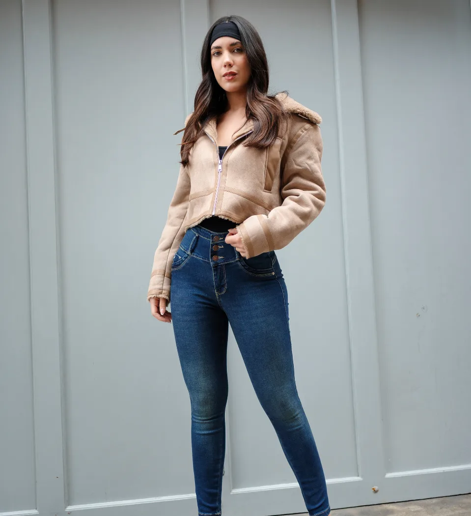 Jean Skinny Silvia Azul