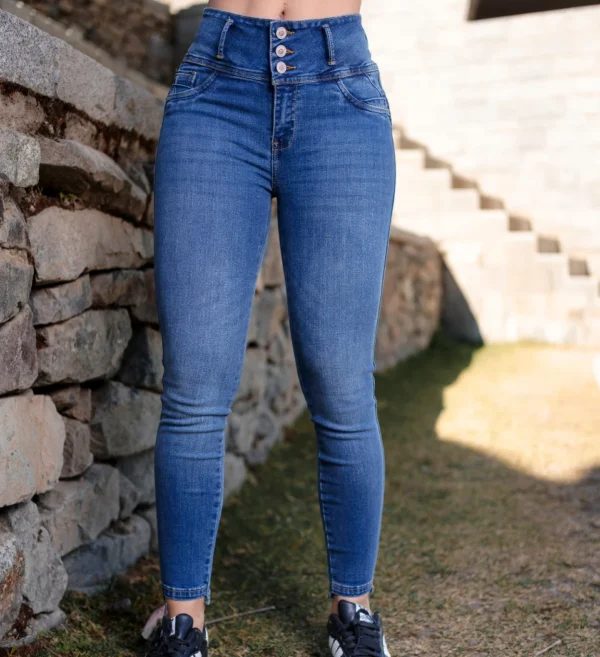 Jean Skinny London Grafito - Imagen 3