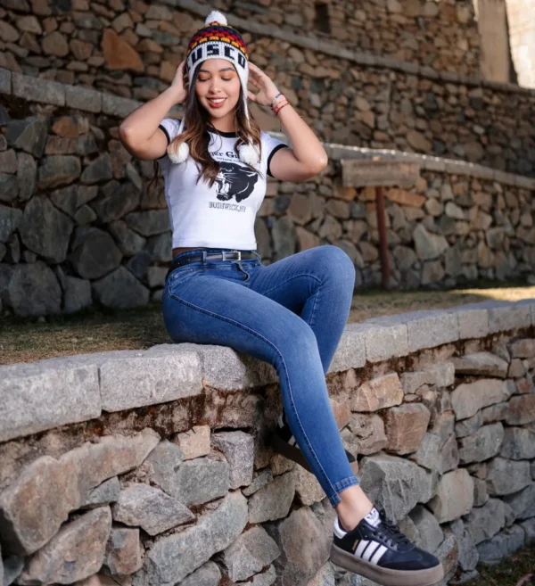 Jean Skinny London Grafito - Imagen 2
