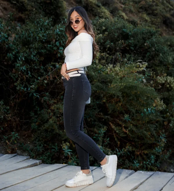 Jean Skinny Sofi Plomo - Imagen 2