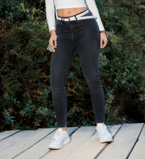 Jean Skinny Sofi Plomo - Imagen 3