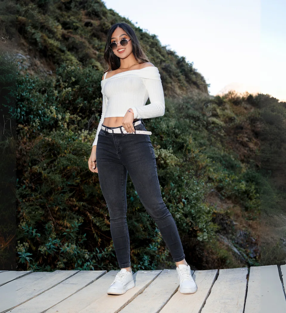 Jean Skinny Sofi Plomo